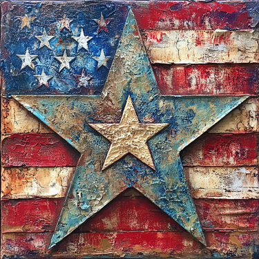 Patriotic Sign, USA Sign, DCO-13582, Sign For Wreath, 10x10